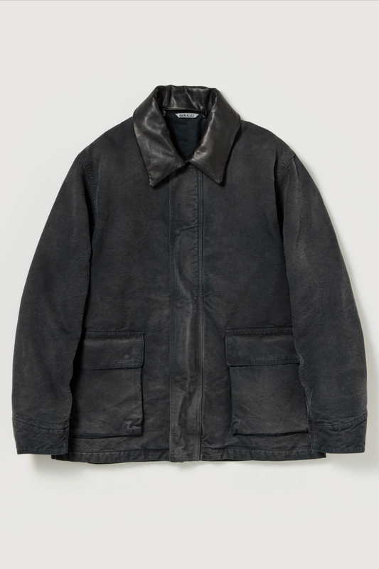 Veste en Coton Bio Teint, Duck canvas