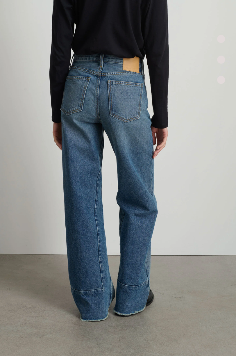 Jeans Marcel Culotte Liesl Blue BSIDES