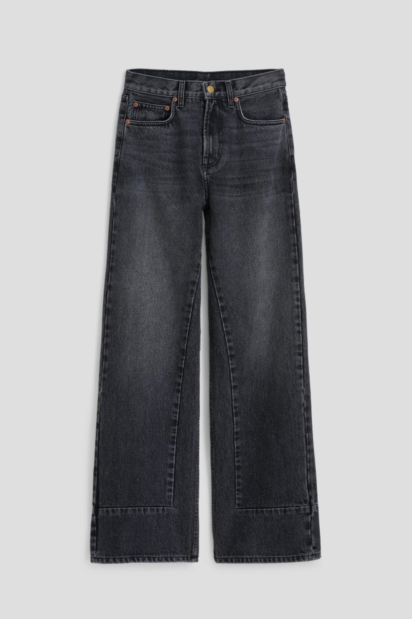 Jeans Marcel Culotte Stil Black BSIDES