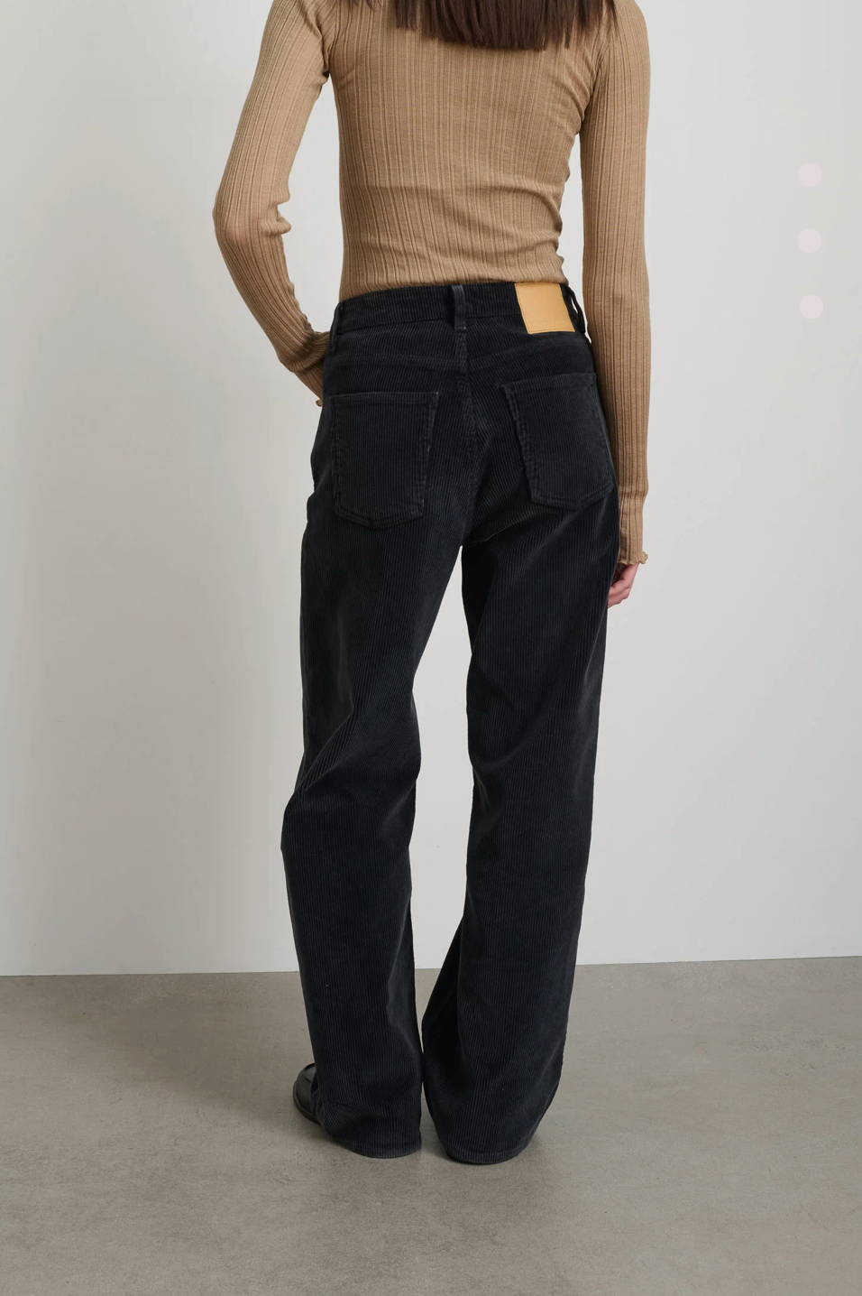Pantalon Elissa velour noir