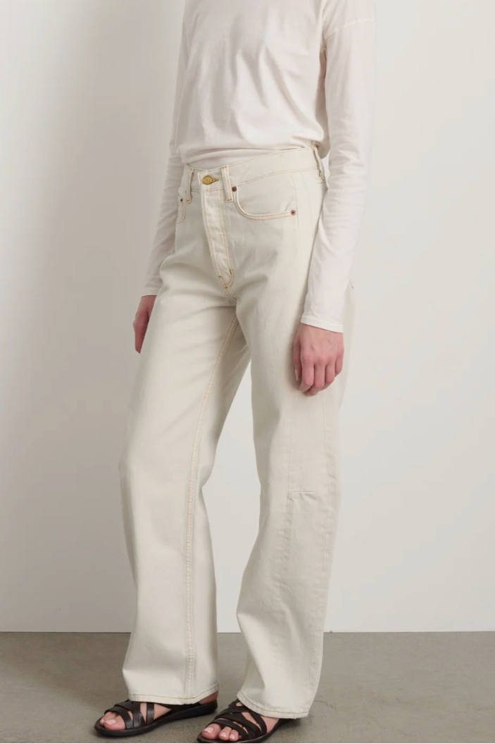 Jeans Slim Lasso Tile White