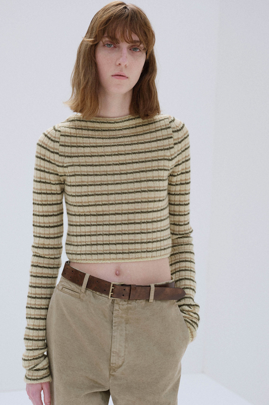 Pull en laine shetland et cachemire