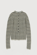 Auralee – Cardigan en laine Shetland et cachemire