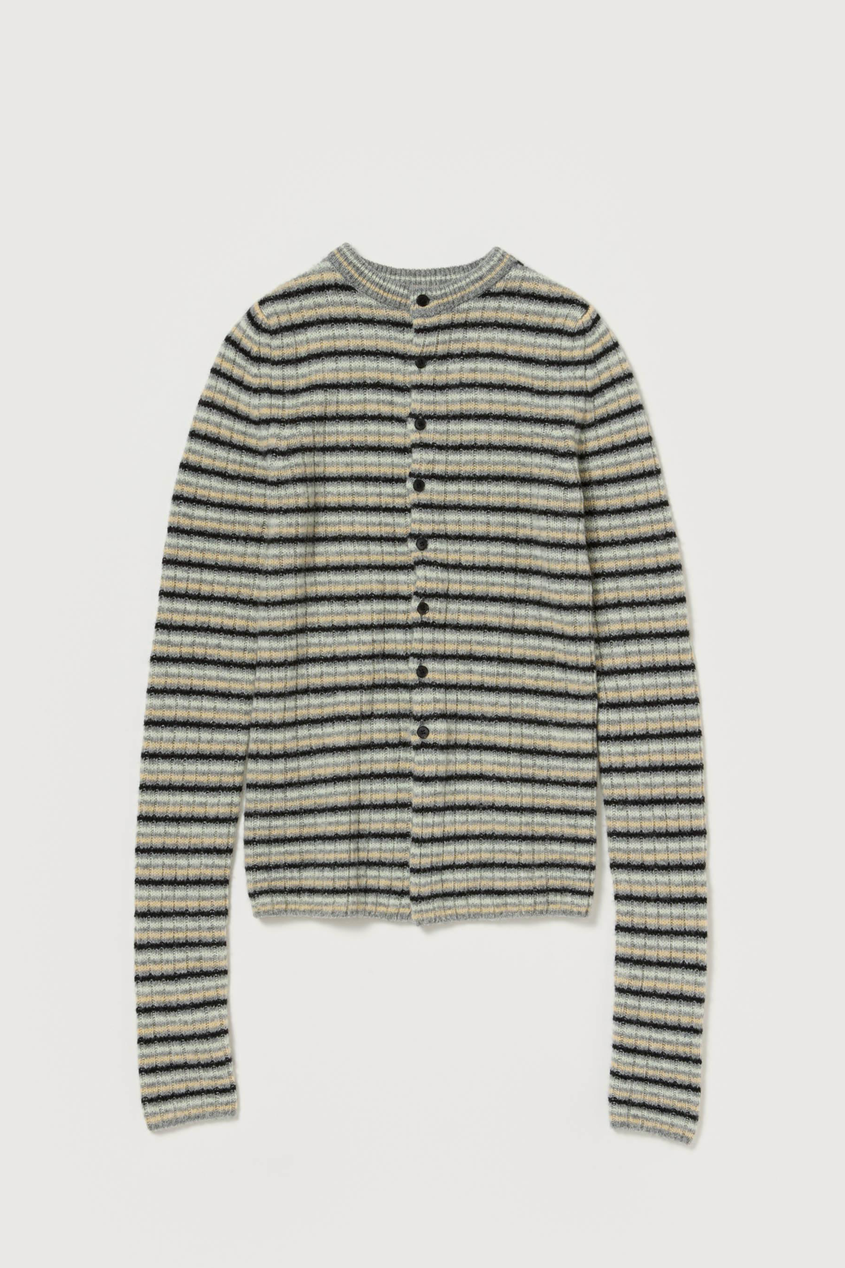 Cardigan en laine shetland et cachemire