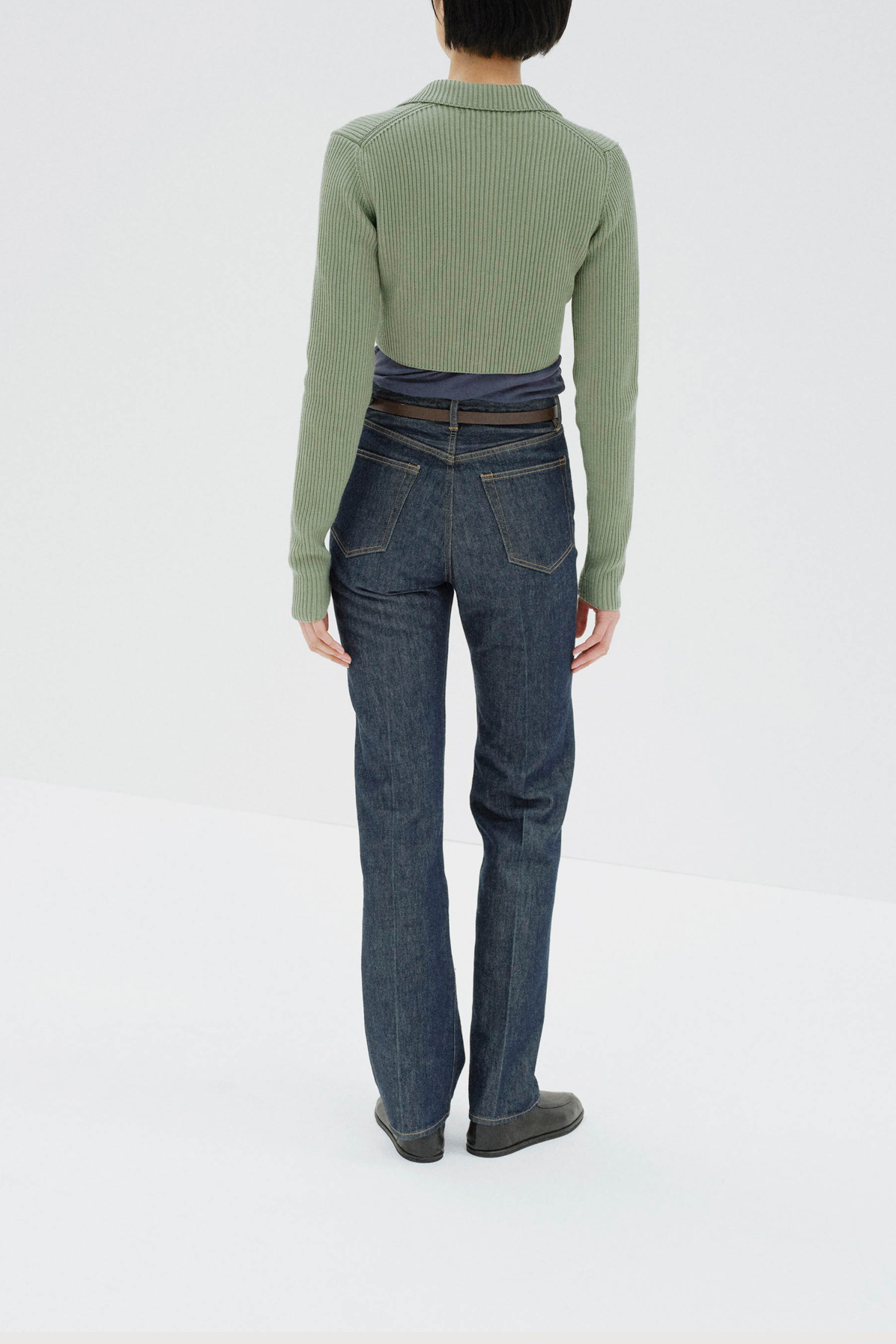 Jeans brut coupe regular