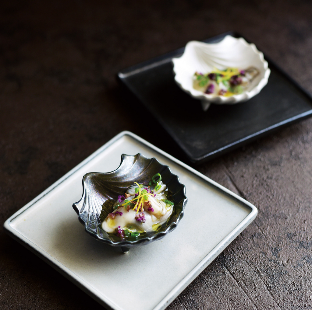 Mini assiette tripode "Conchiglia"