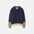 Pull color block en laine extra-fine SSStein