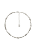 Collier perle métal Ariane Palladium