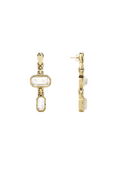BO stones pendantes yellow gold