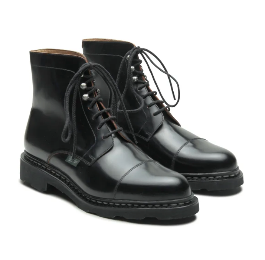 Bottines Paraboot Chaville Griff Gloss Noir