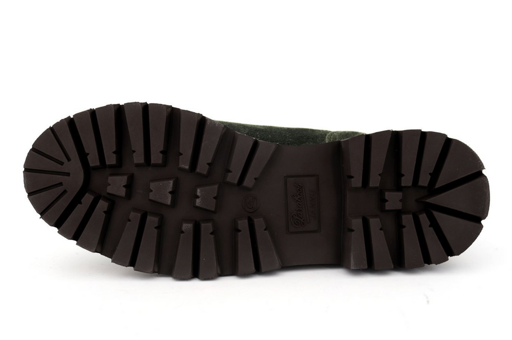 Bottines Avoriaz velours green Paraboot
