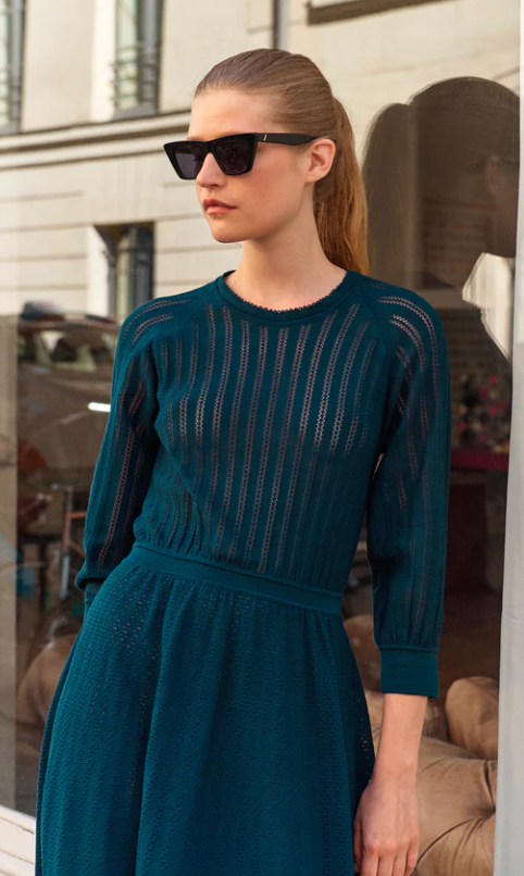 Robe blueberry Clothilde Molli