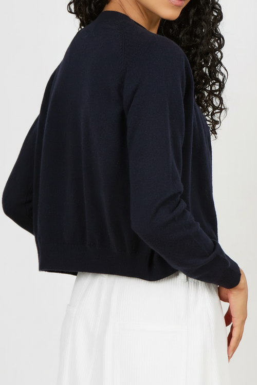 Alexandra Golovanoff Cardigan Mila light Navy  20