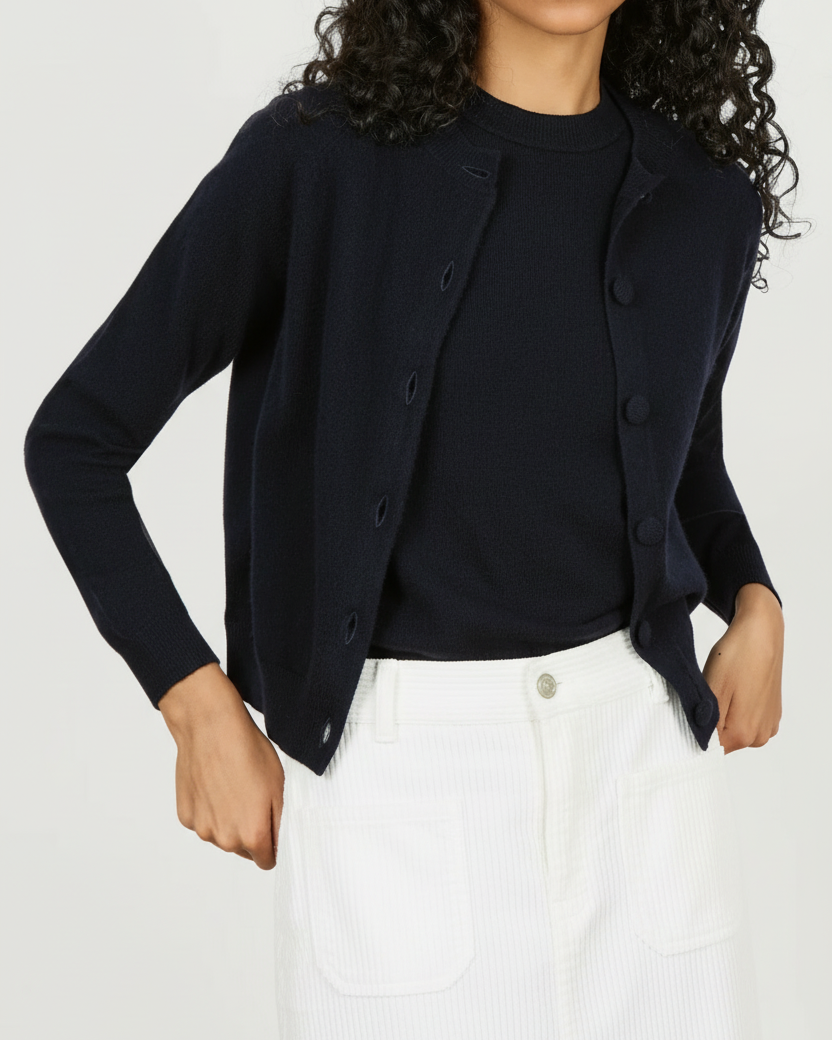 Cardigan Mila light Navy 20