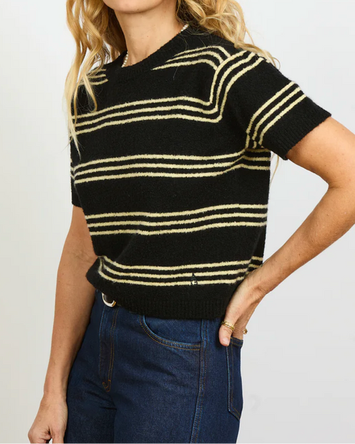 Alexandra Golovanoff Mini Sonia Stripes Royal