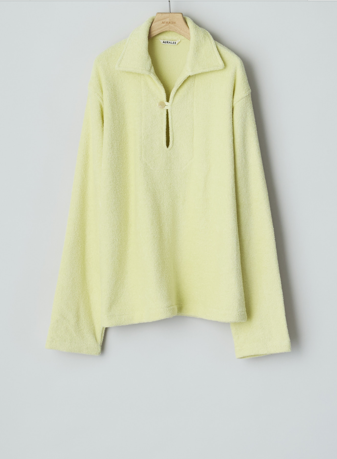 CHEMISE VELOURS ÉPONGE COTON-NYLON