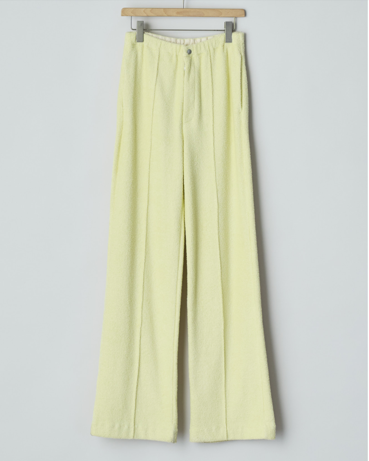 PANTALON VELOURS ÉPONGE COTON-NYLON