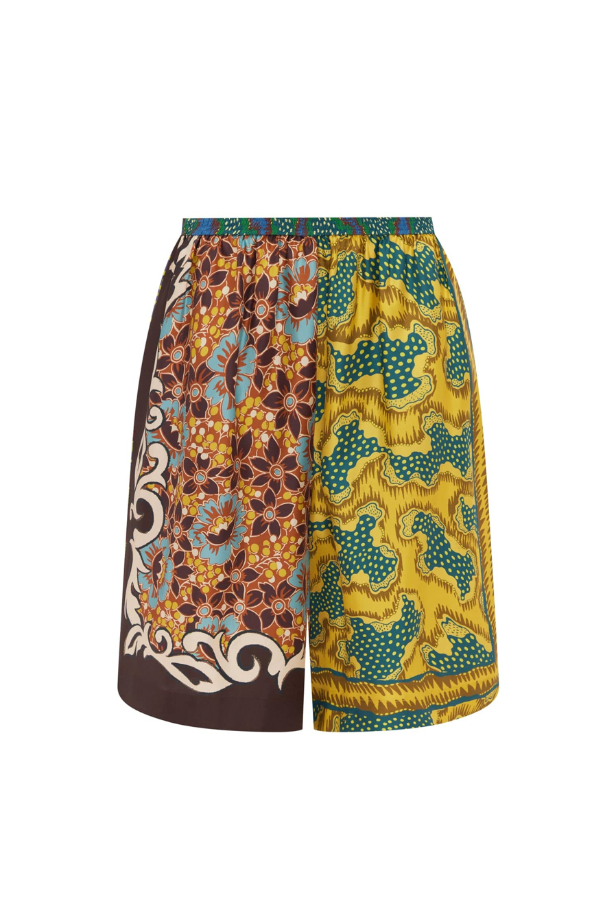 Short en twill de soie Arnie Alemais