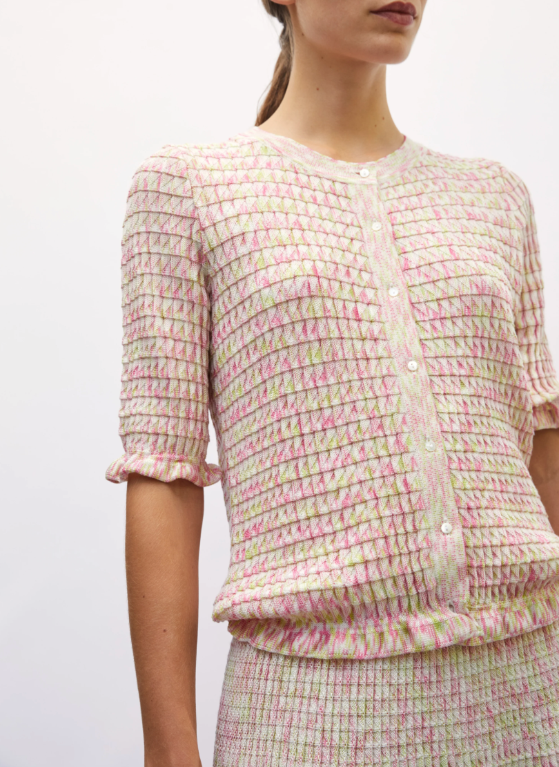 Cardigan maille origami Molli