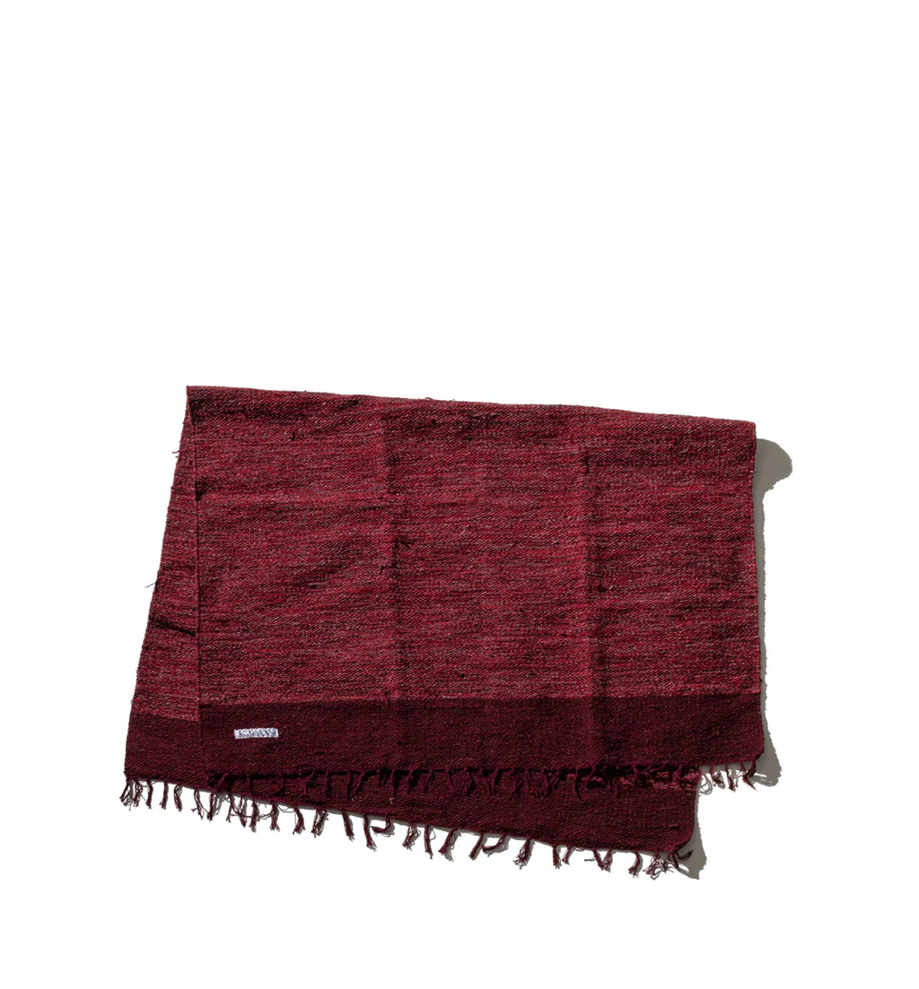 Tapis recyclé burgundy 1.4*2m Puebco