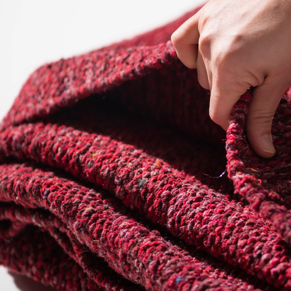 Tapis recyclé burgundy 1.4*2m Puebco