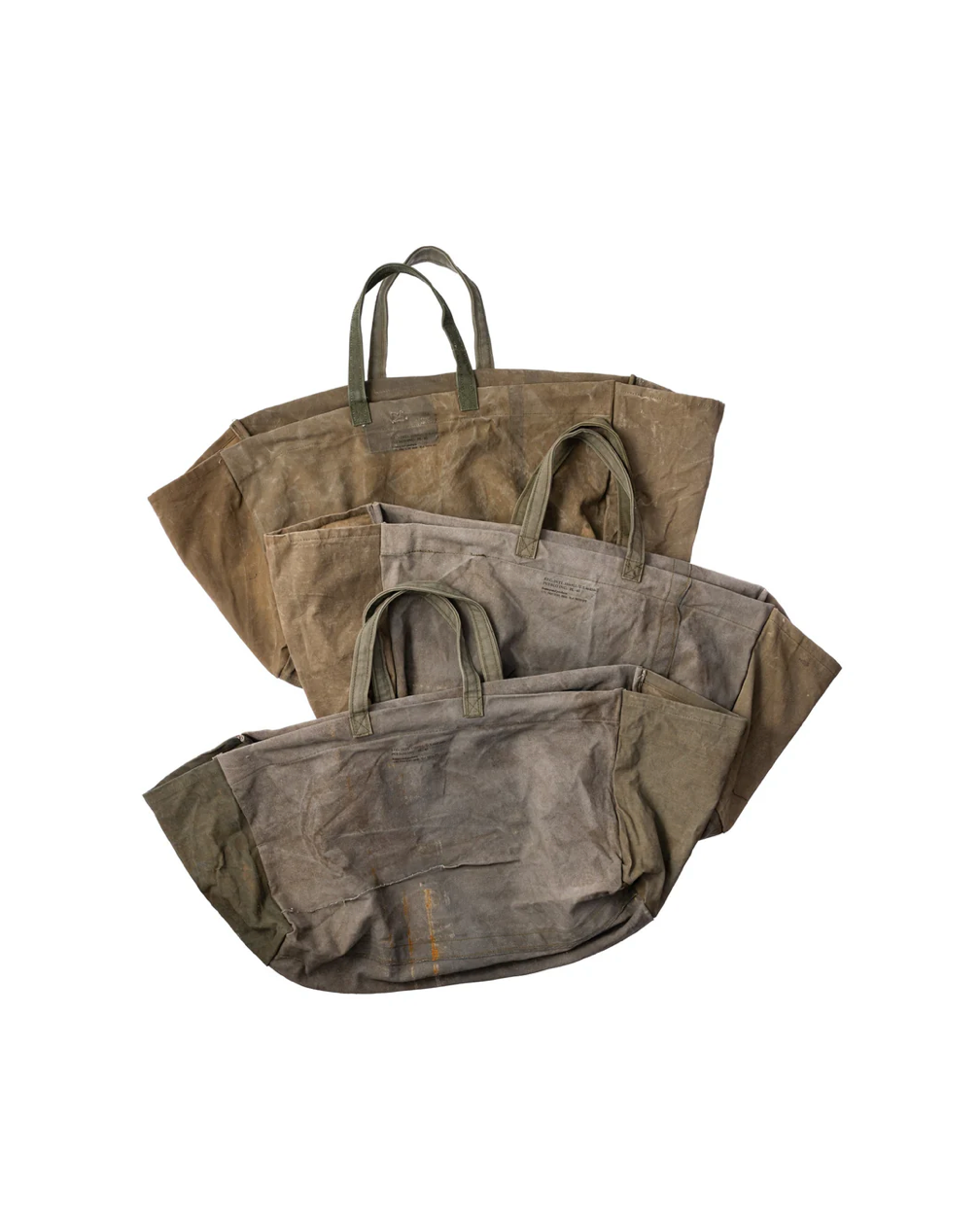 Vintage tent fabric bag Puebco