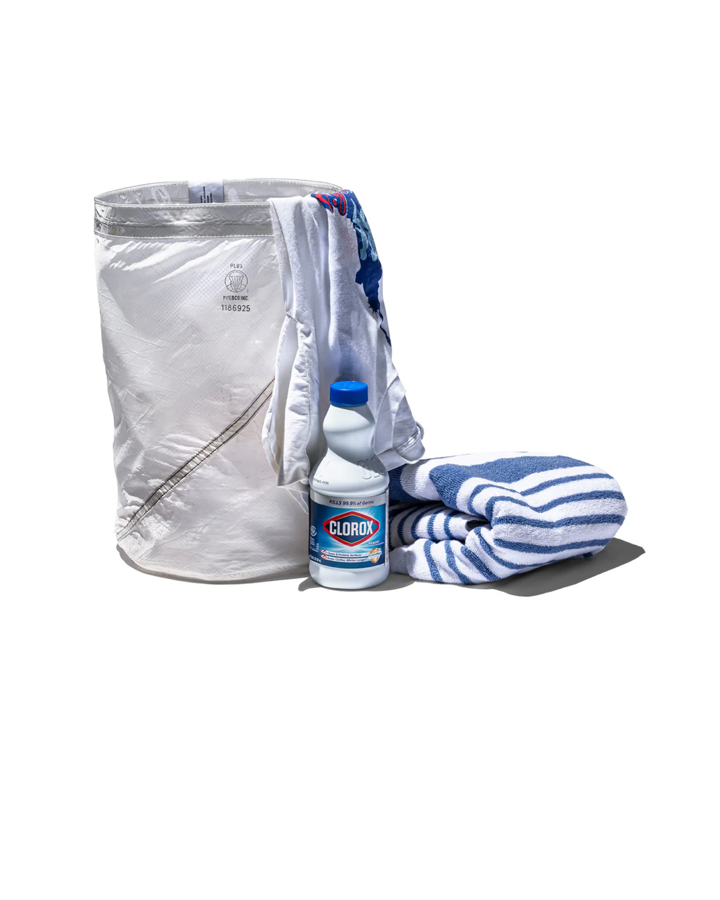 COVERED VINTAGE PARACHUTE ORGANIZER large Puebco