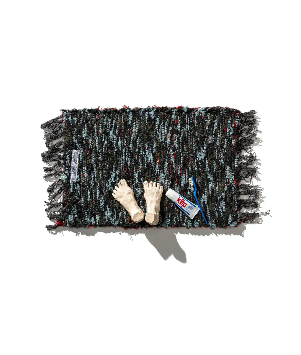 SCRAP YARN REVERSIBLE MAT Puebco