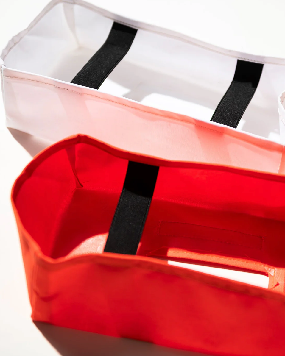 EMERGENCY TISSUE BOX COVER / Neon Orange Puebco