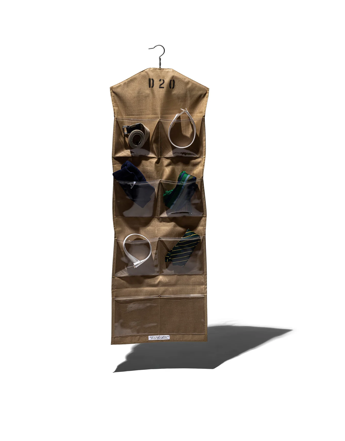 RUBBERIZED FABRIC HANGING ORGANIZER Puebco