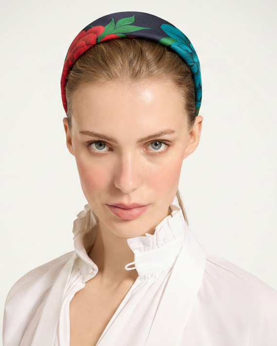 FLAT HEADBAND QUEEN PEONY LA DOUBLE J