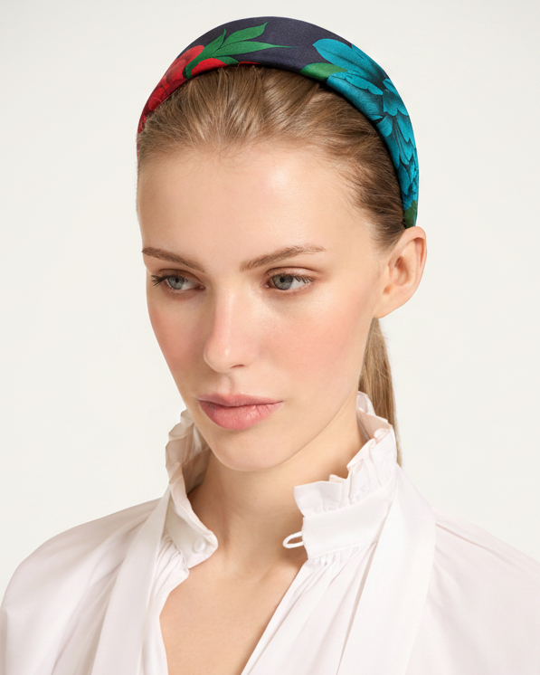 FLAT HEADBAND QUEEN PEONY LA DOUBLE J