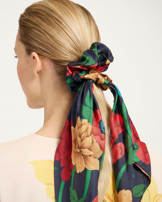 BOW SCRUNCHIE LA DOUBLE J