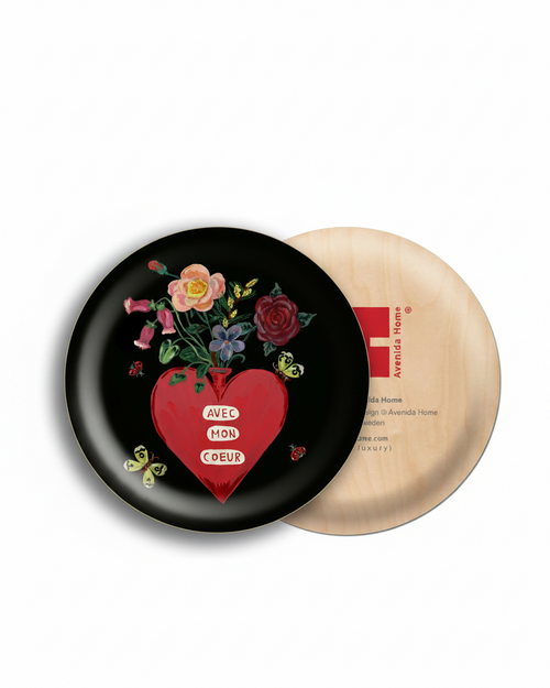 Avec mon coeur mini tray avenida home x Natahlie lété