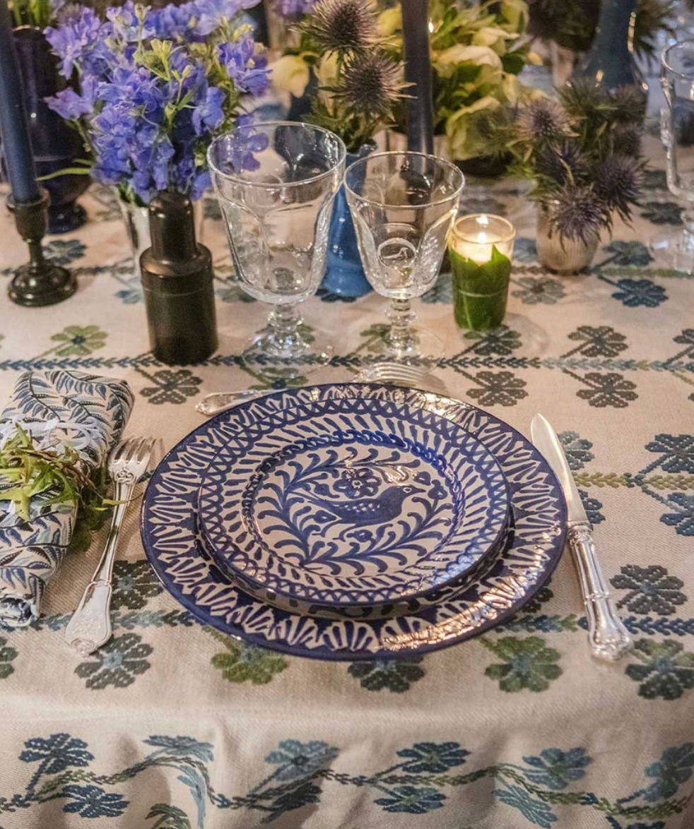 Assiette à Dîner Oiseaux  Casa Lopez