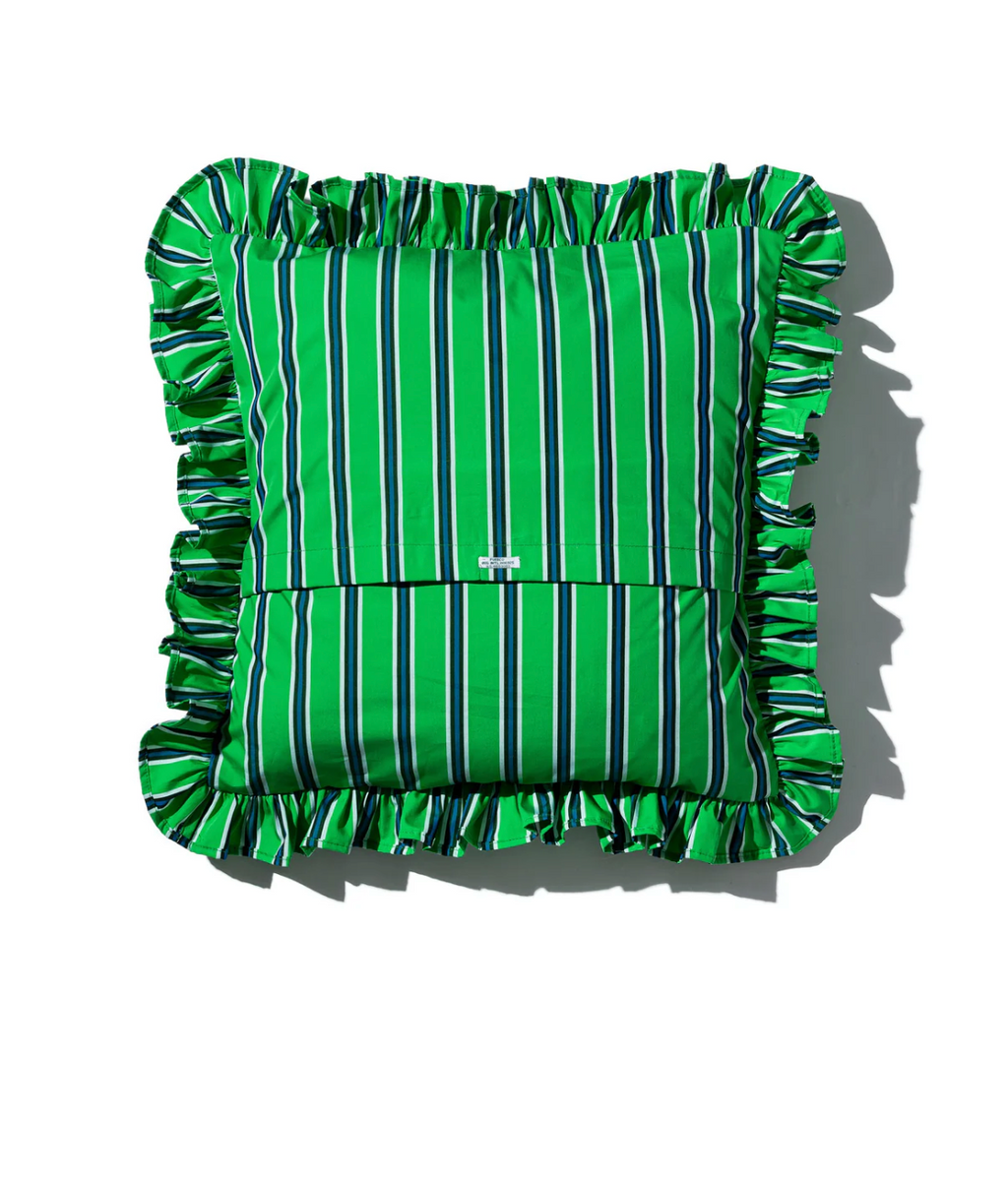 SHIRT FABRIC RUFFLE CUSHION Puebco