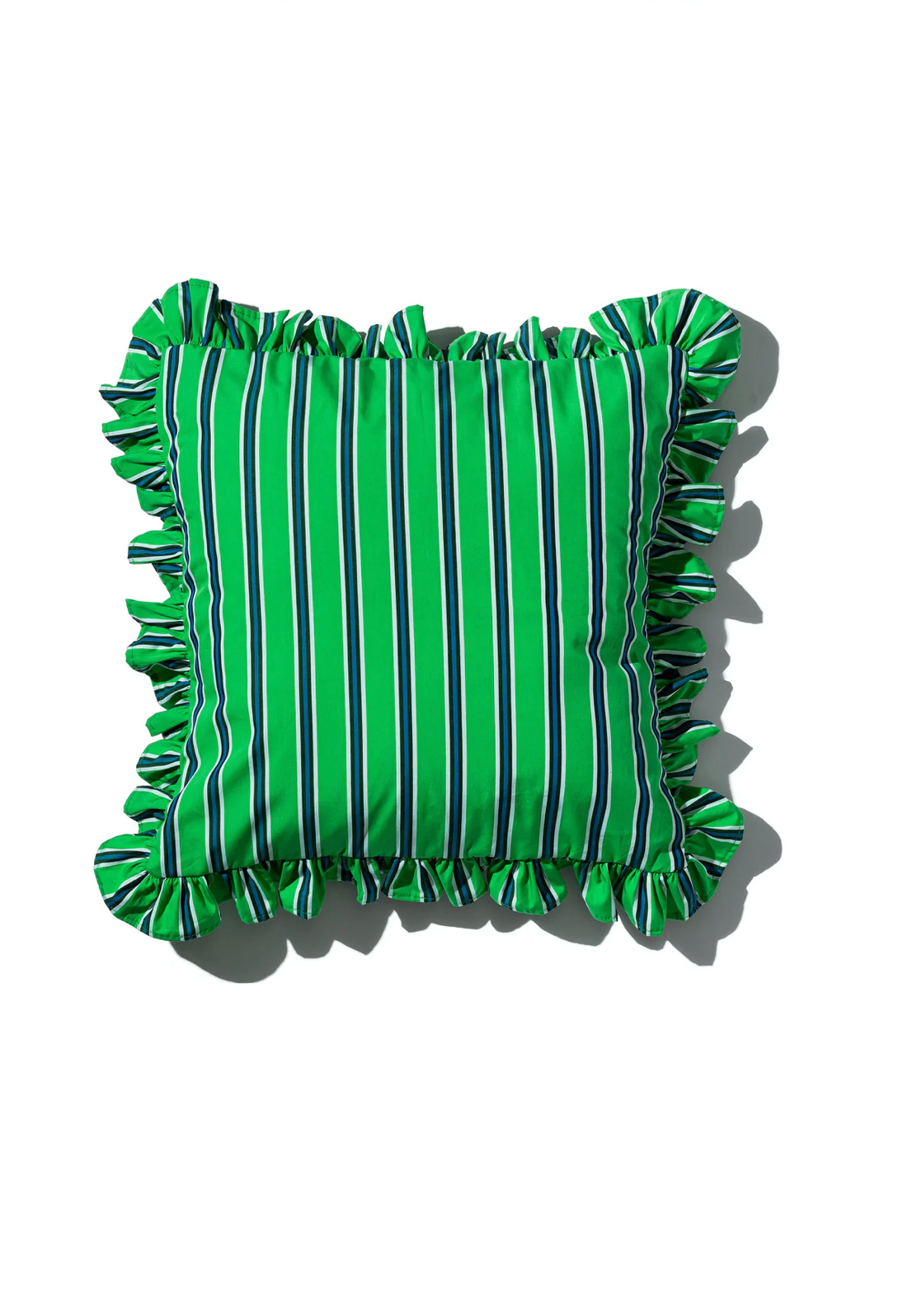 SHIRT FABRIC RUFFLE CUSHION Puebco