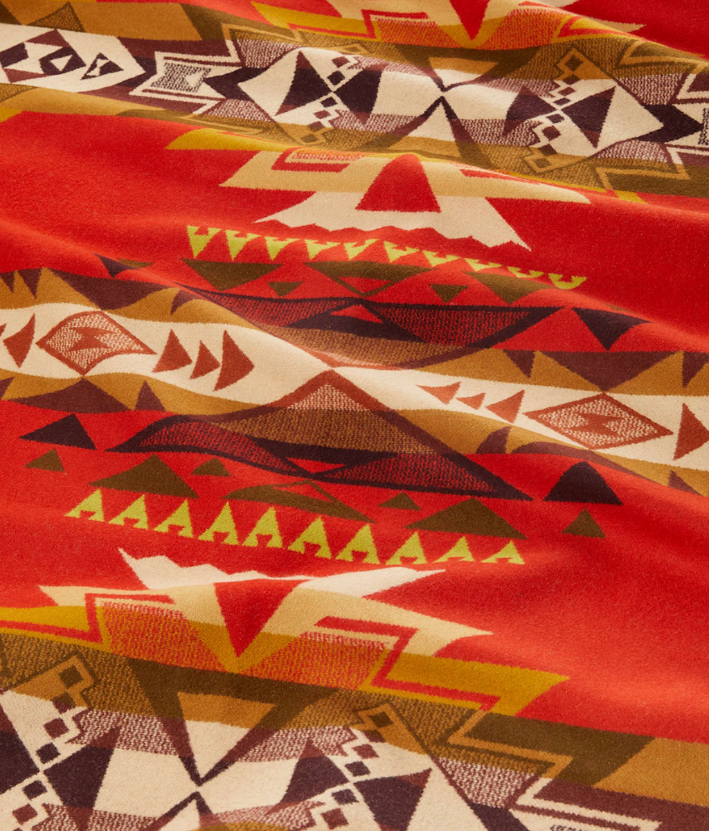 Limited edition jacquard robe highland peak red Pendleton