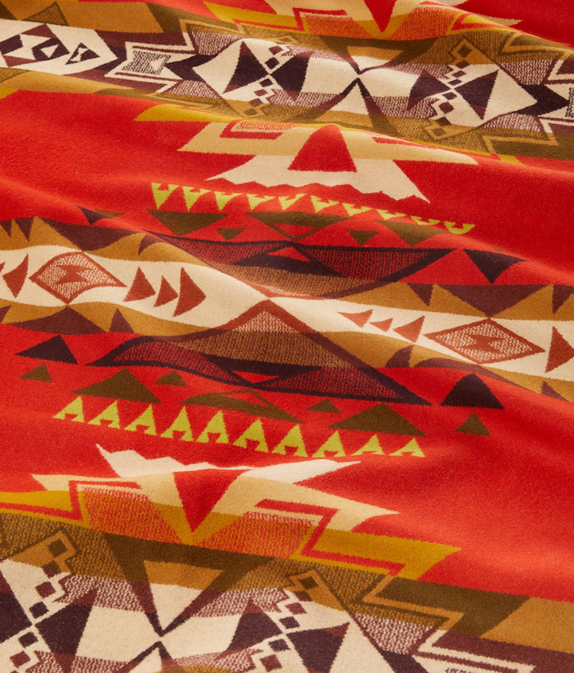 Limited edition jacquard robe highland peak red Pendleton