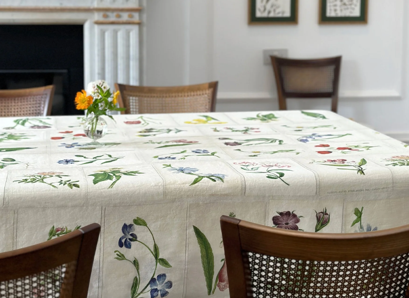 Nappe en lin "Botanical Tiles" John Derian x S&B