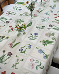 Nappe en lin "Botanical Tiles" John Derian x S&B