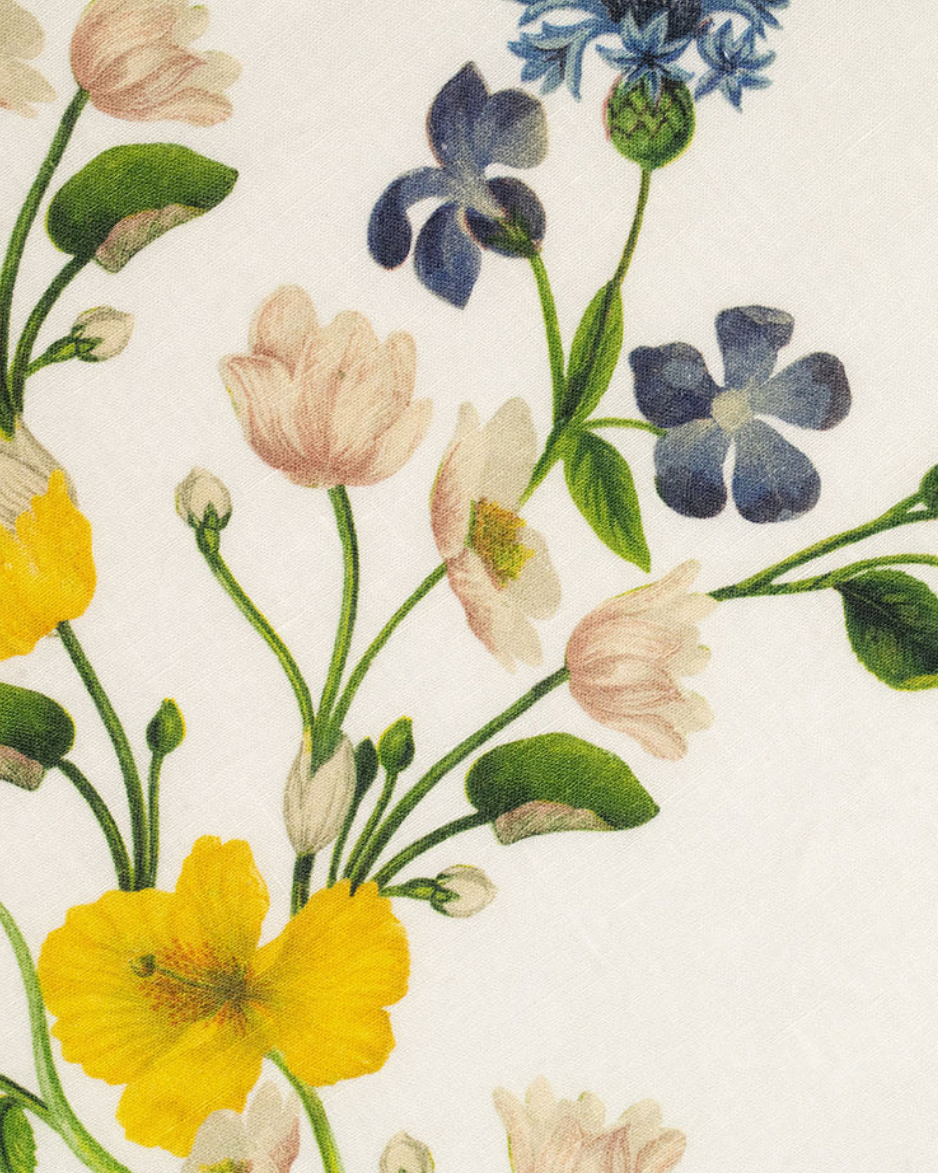 Nappe en lin "Botanical Wildflower" John Derian x S&B