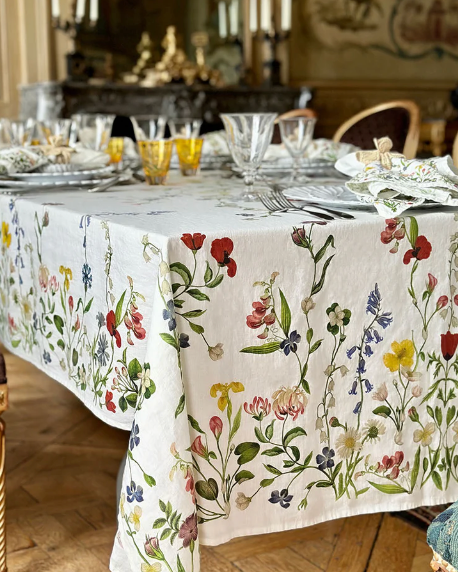 Nappe en lin "Botanical Wildflower" John Derian x S&B