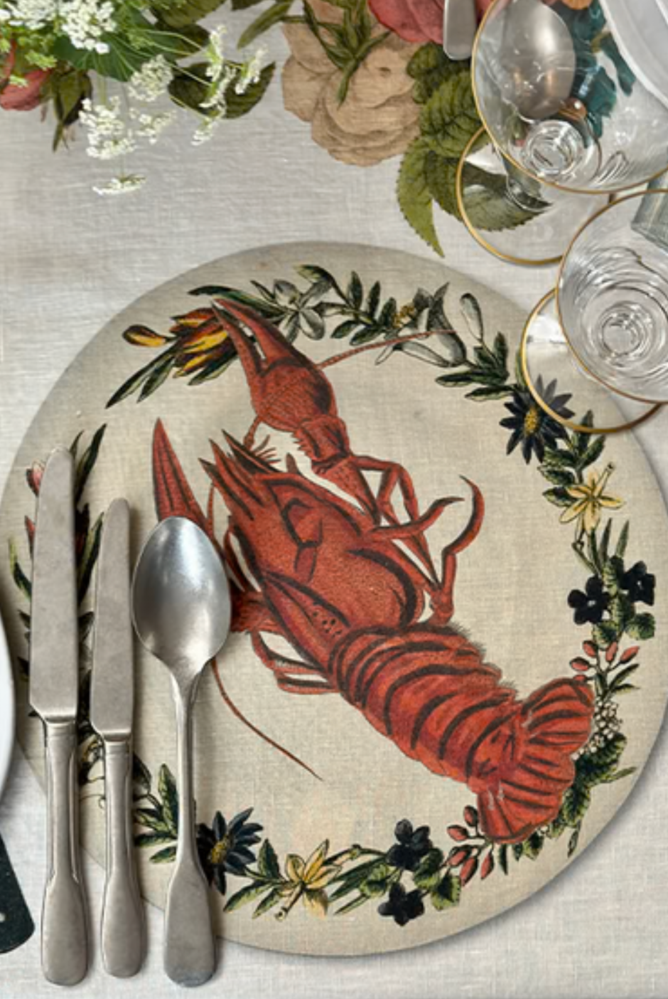 Nappe en Lin "Feast" Summerill & Bishop