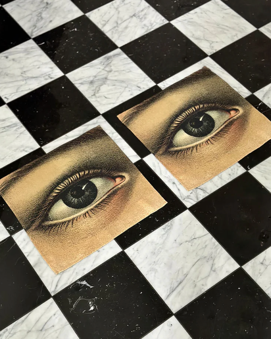 Serviette en Lin "Eye" Summerill & Bishop x John Derian