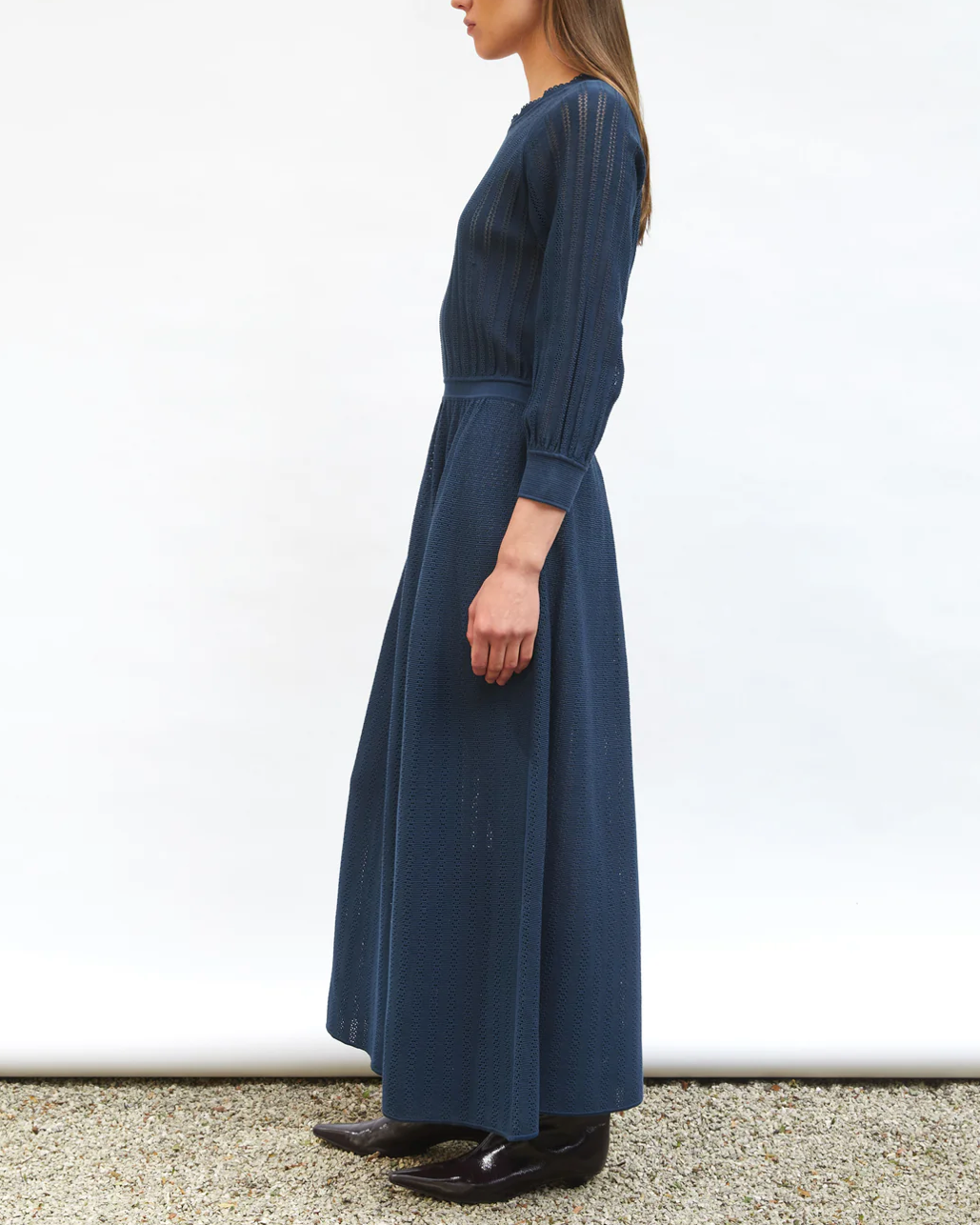 Robe blueberry Clotilde Molli