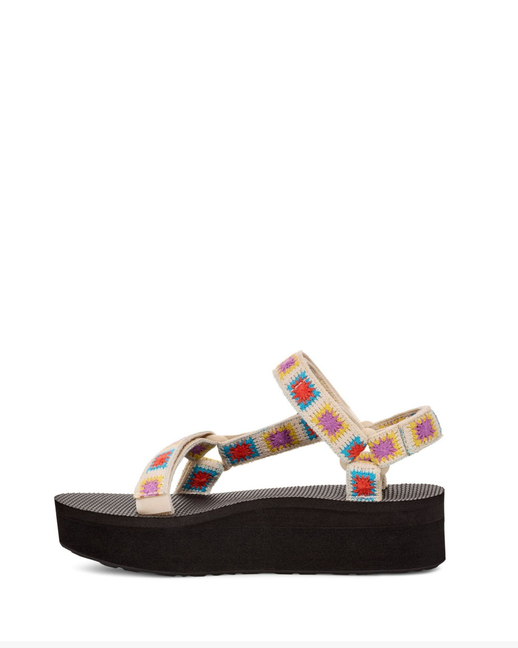Women platform universal crochet Teva