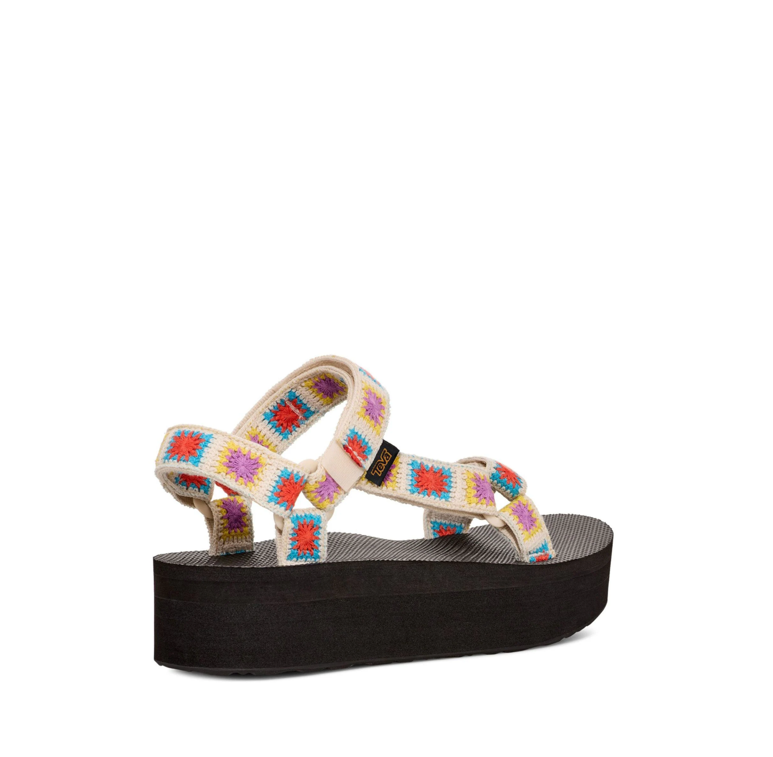 Women platform universal crochet Teva