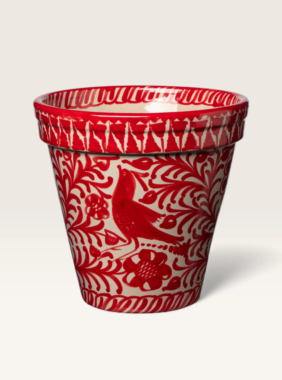 Pot à fleurs 26cm Oiseau Casa Lopez