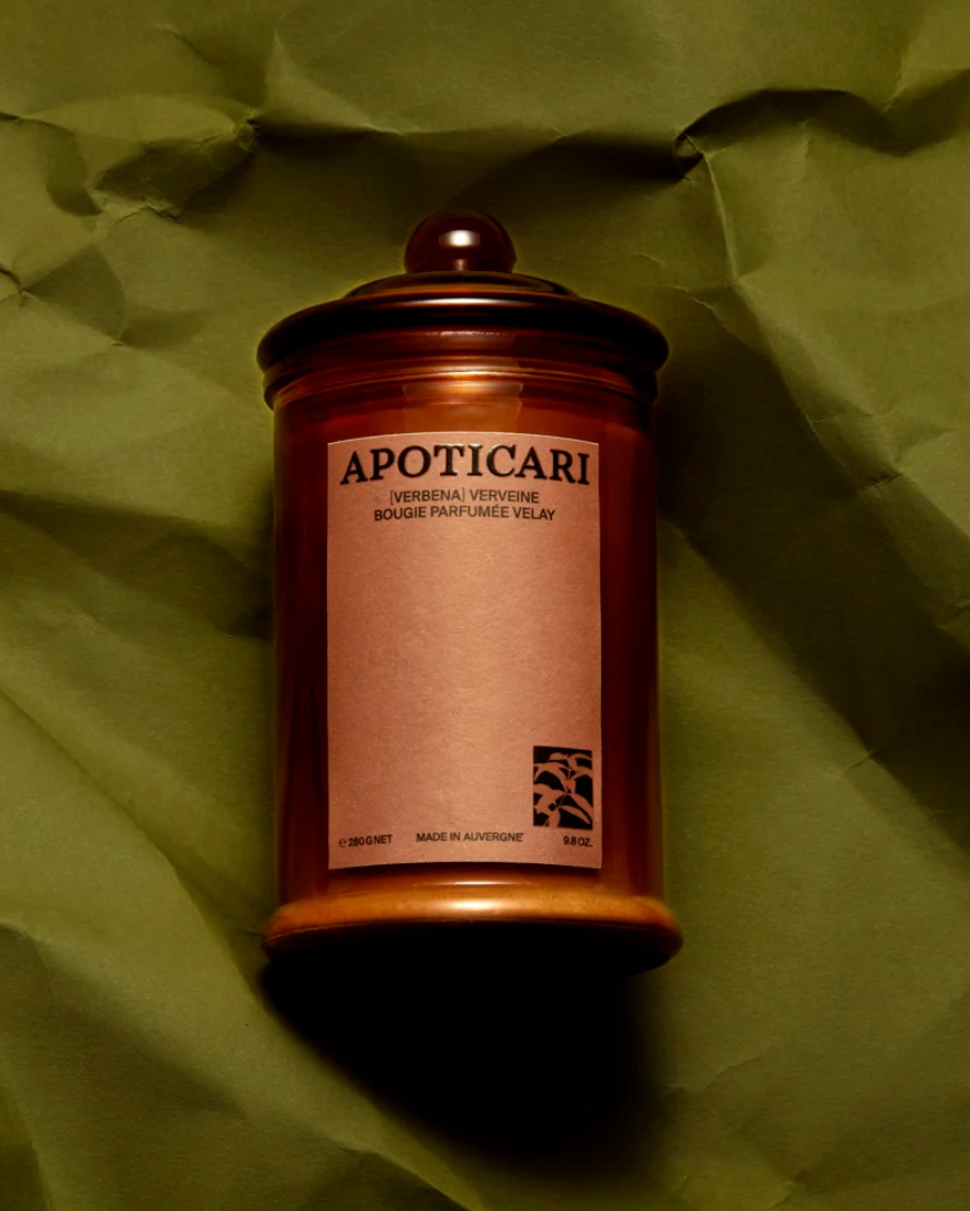 Bougie parfumée Velay-Verveine APOTICARI